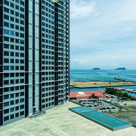 Full Seaview 2R1B Condo For 6Pax In Kota Kinabalu Exteriör bild
