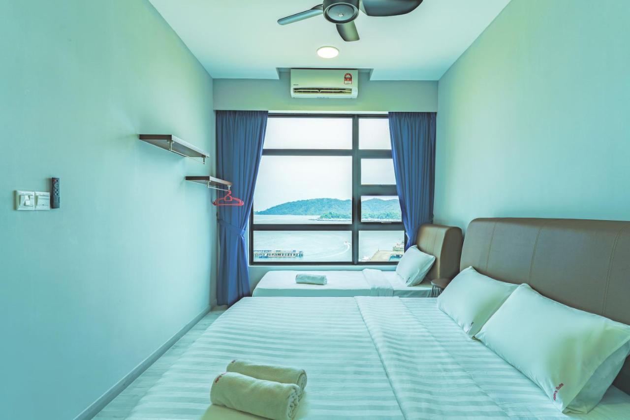 Full Seaview 2R1B Condo For 6Pax In Kota Kinabalu Exteriör bild