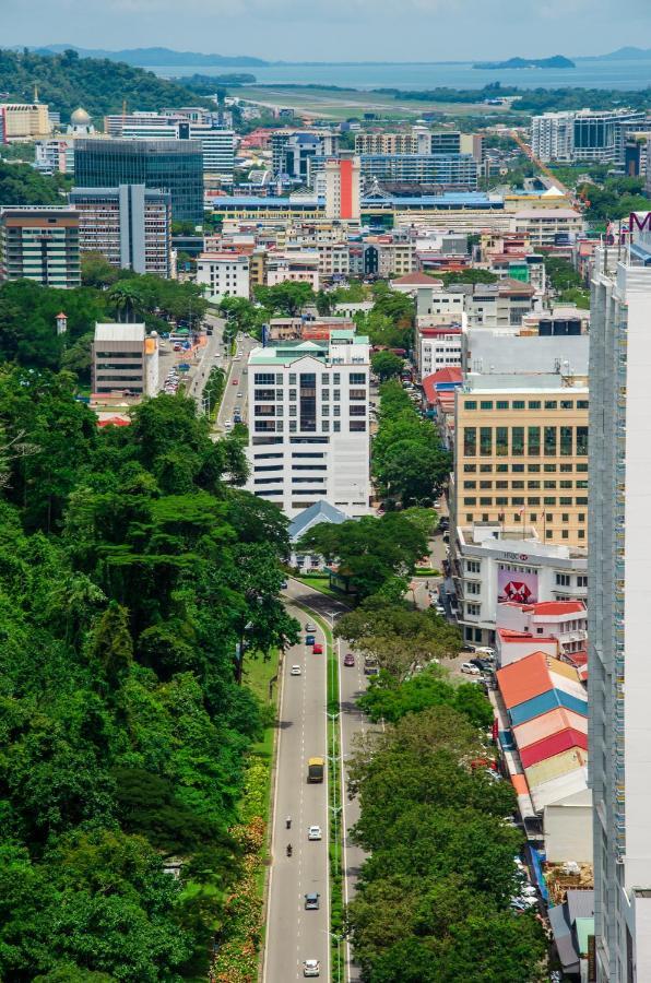 Full Seaview 2R1B Condo For 6Pax In Kota Kinabalu Exteriör bild